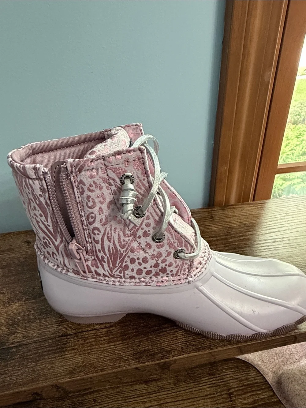 Girls Sperry Duck Boots - Waterproof Ankle Rain Shoes
